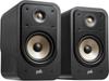 POLK AUDIO SIGNATURE ELITE ES20 Bookshelf Speaker Black ES20BLK Set of (1 2)