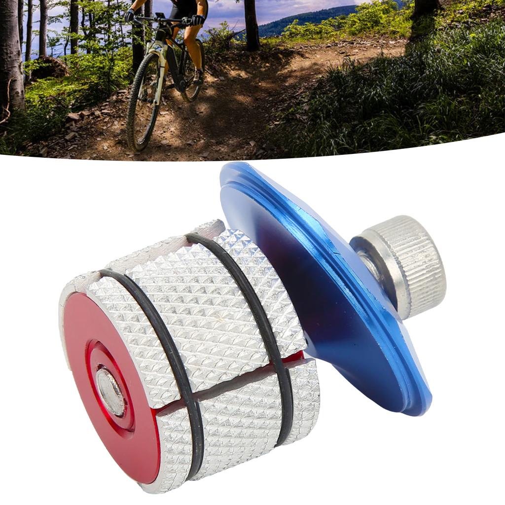 Bike Headset Expander Stem Top Aluminum Alloy Compression Plug Star Nut Mountain Road Bike Expansion Front Fork Steer