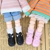 1 Pair T-Back Obitsu 11 Doll Shoes Flower 1/12 Bjd Casual Shoes Lovely 1/12 Bjd Doll Shoes  Children