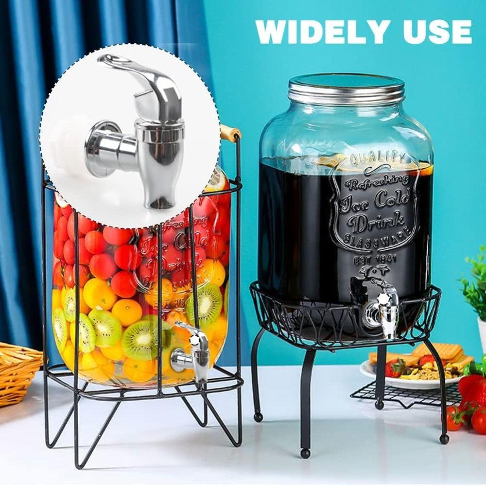 16mm Size Wine Bottle Faucet Leak Proof Drink Dispenser Faucet Glass Bottle