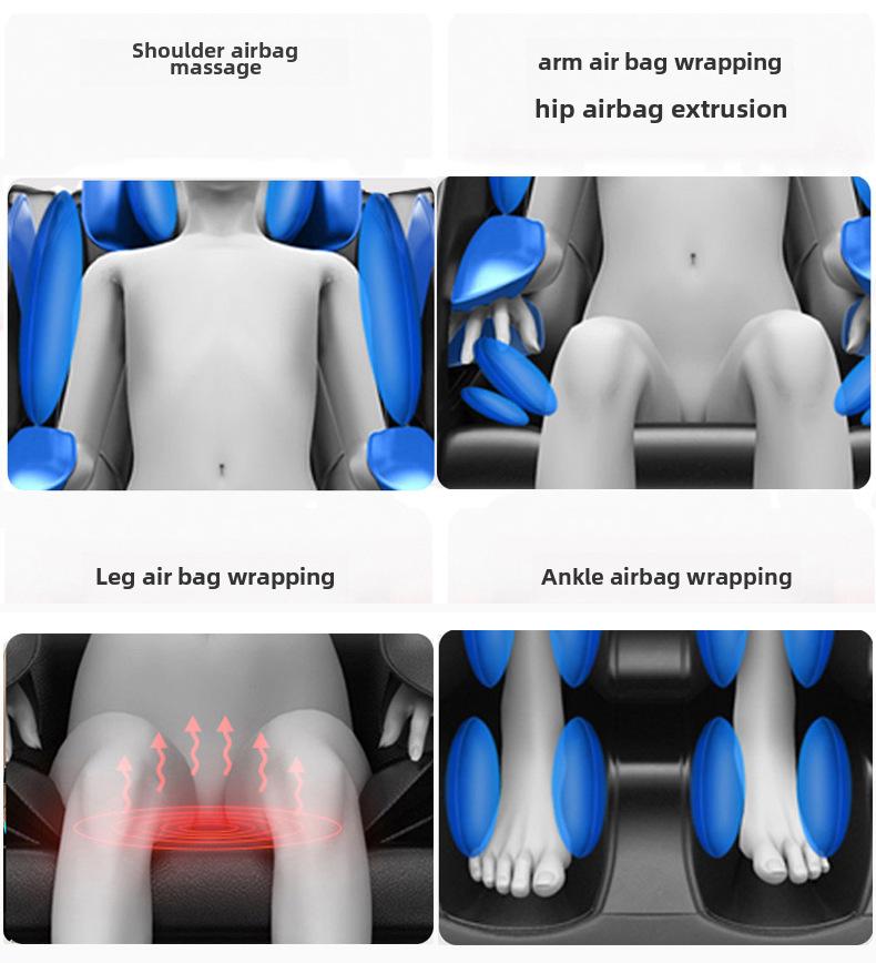 Роскошное электрическое массажное кресло для музыкантов - Полностью автоматическое, многофункциональное, диван для расслабления всего тела