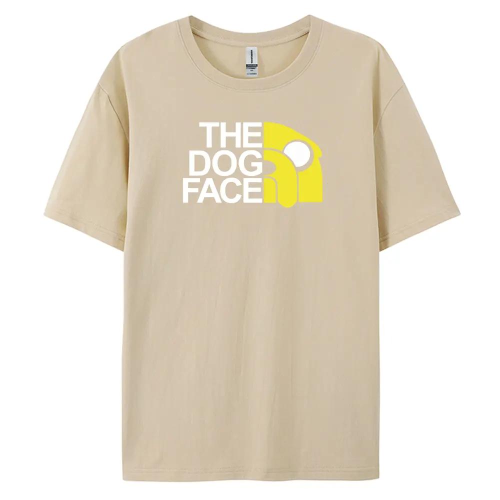 TheDogFace Stay Cool This Summer with Our Stylish and Comfortable Men's Short-Sleeve Printed Casual T-Shirt