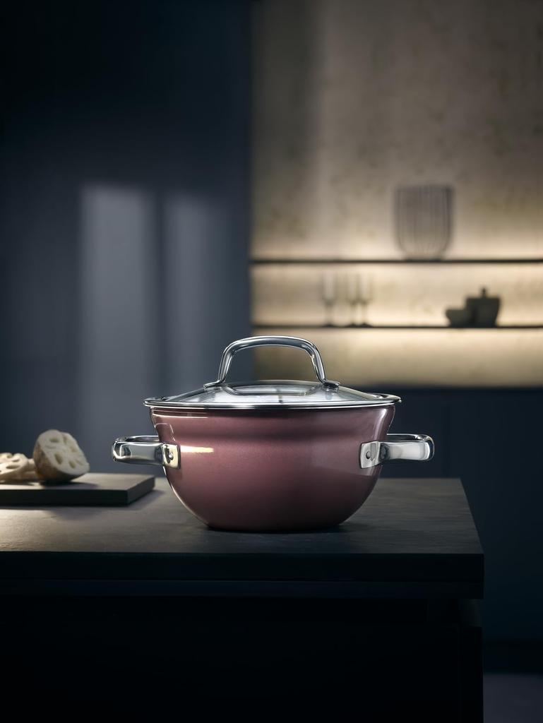 Горшок для риса WMF Fusion Tech Mineral 20 см RQ W0519395290 (Розовый кварц)