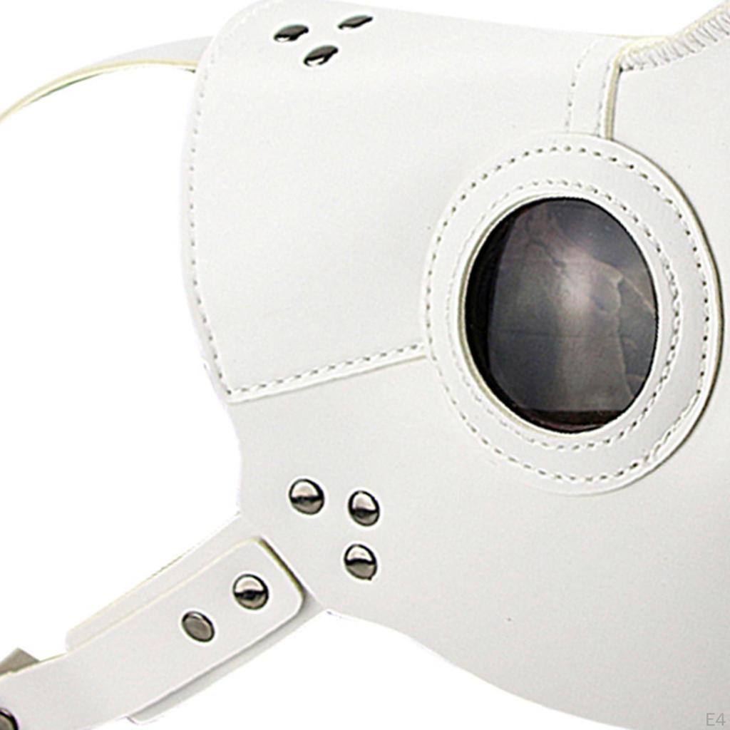 Маска в стиле стимпанк на Хэллоуин из искусственной кожи для костюмированного костюма для мужчин и женщин