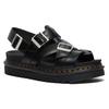 Dr. Martens Terry II Leather Strap Sandals Unisex Sandals Black 26520001