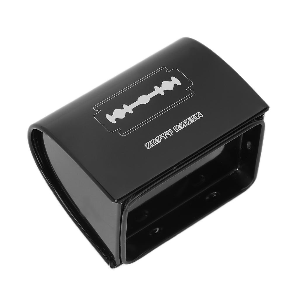 Контейнер для утилизации лезвий Герметичная конструкция Контейнер для утилизации бритв Большая вместимость Безопасное хранение Банка для использованных лезвий