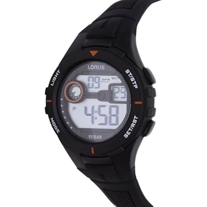 Montre - LORUS - RELOGIO - Acier - Noir - Étanchéité 5 ATM