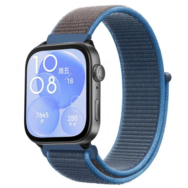 Нейлоновый петлевой ремешок для Huawei Watch Fit 3/4/4 Pro Дышащий спортивный браслет Ремешок для Huawei Watch Fit 4/Fit 4 Pro Браслет Ремень