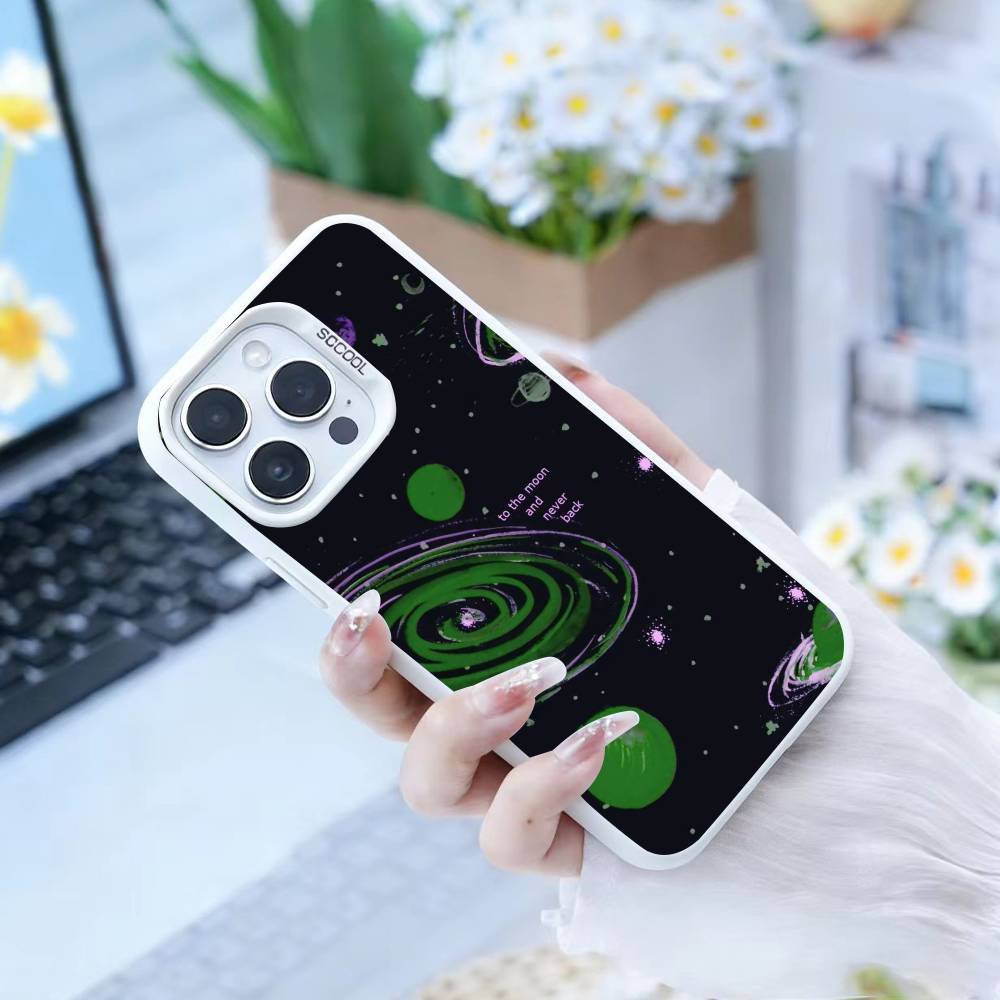 Чехол для телефона Y2k INS Граффити для iPhone17, 16,15,14,13,12 Pro Max Черный Конфетный Матовый Ударопрочный Чехол