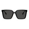 Burberry Logo Decorated Square Sunglasses Unisex sunglasses Black BE4411D-300187