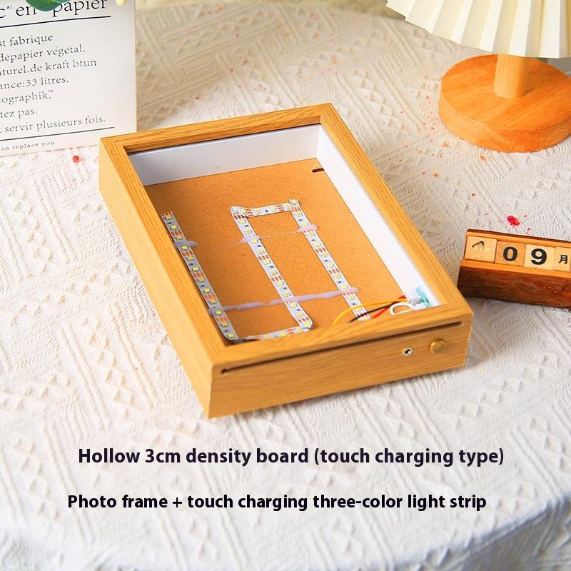 Набор фоторамок-лайтбоксов со светодиодной подсветкой для современного домашнего декора, преображает эскизы волшебством цветного света