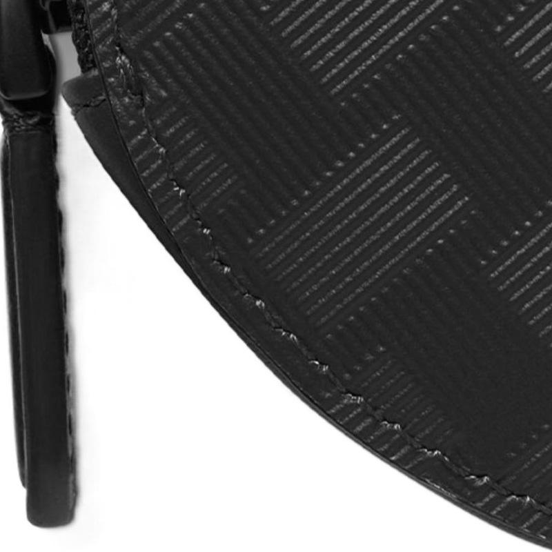 Montblanc Кошелек на молнии с круглым дизайном и логотипом серии Style 3.0 Мужские кошельки Классический-Черный 130262