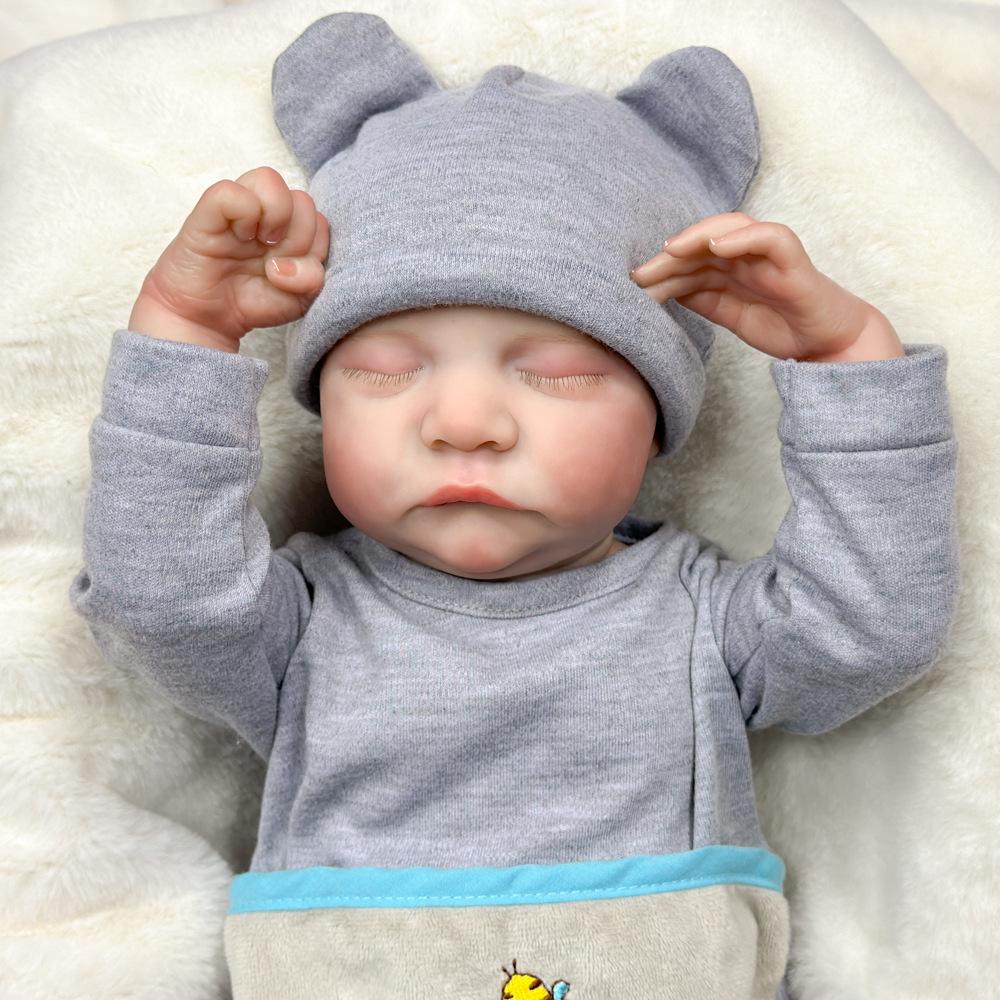 17-дюймовая кукла реборн, кукла из мягкого винила, кукла со сменными частями