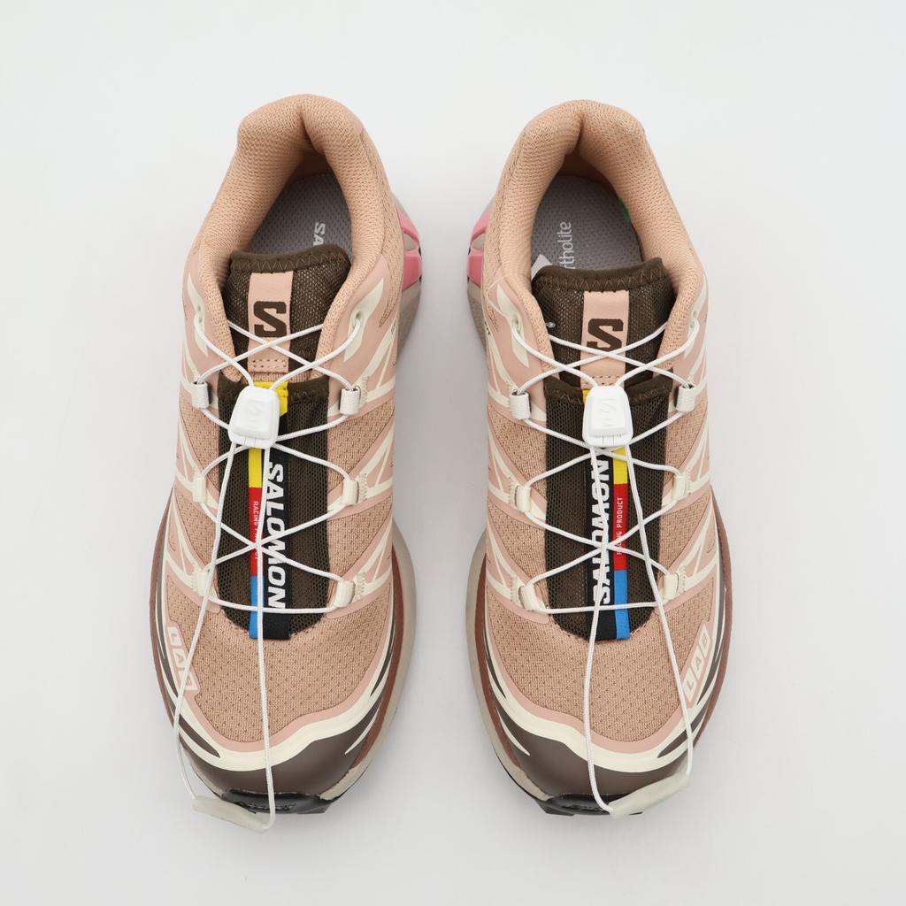 L47737300 Salomon XT-6 Махагоновый Розовый Коричневый Земляной Фламинго Розовый (Женский)