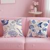 Морская тема руль якорь животные наволочка с принтом наволочка гостиная диван накидка на подушку декор комнаты для спальни