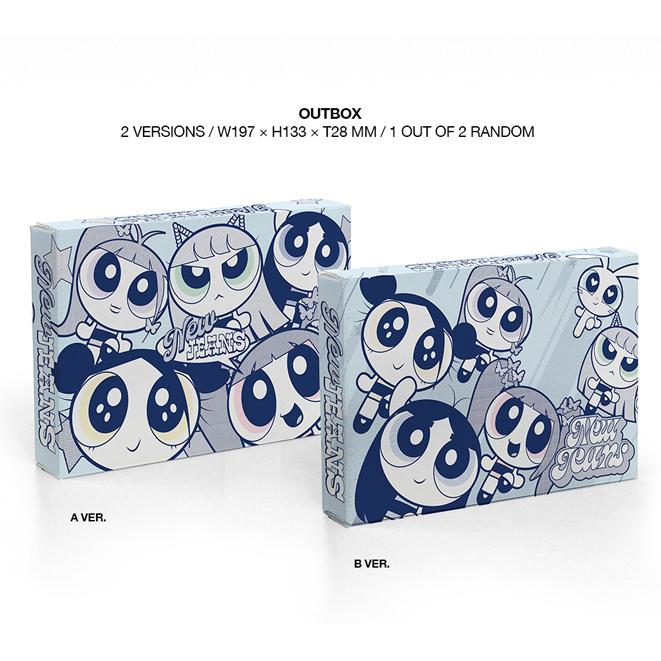 NewJeans 2-й EP "Get Up" The POWERPUFF GIRLS X NJ Box Ver.