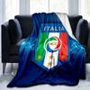 Italy Football Crest Blanket Suitable for Sofas, Beds, Offices, And Camping - Perfect Gift for Halloween Christmas