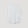 She Smiss Round Neck Unbalanced Hem Blouse Swwblp21050 Ow