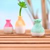 Миниатюрная ваза, многофункциональная мини-ваза для цветов ручной работы из смолы для сада