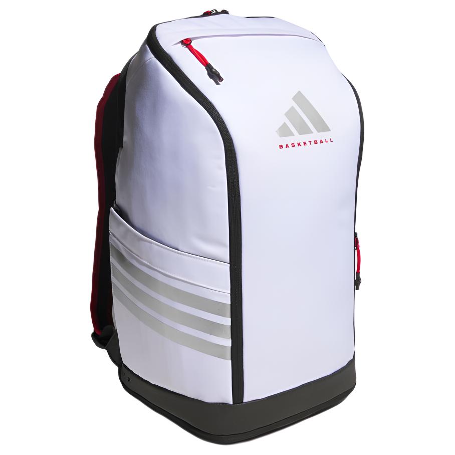 Adidas Recycled Polyester Backpack Regular Unisex White & Black KS5165