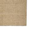 VidaXL Tapis Sisal naturel 66x350 cm 136303