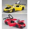 1:32 F488 Спортивная модель автомобиля, игрушки, сплав, литье под давлением, металл, инерционный звук, свет, высокая имитация транспортного средства для коллекции, детские подарки
