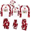 Christmas Family Matching Sets Pajamas, Loungewear Outfits,Family Matching Long Sleeve Tops+Pants Set