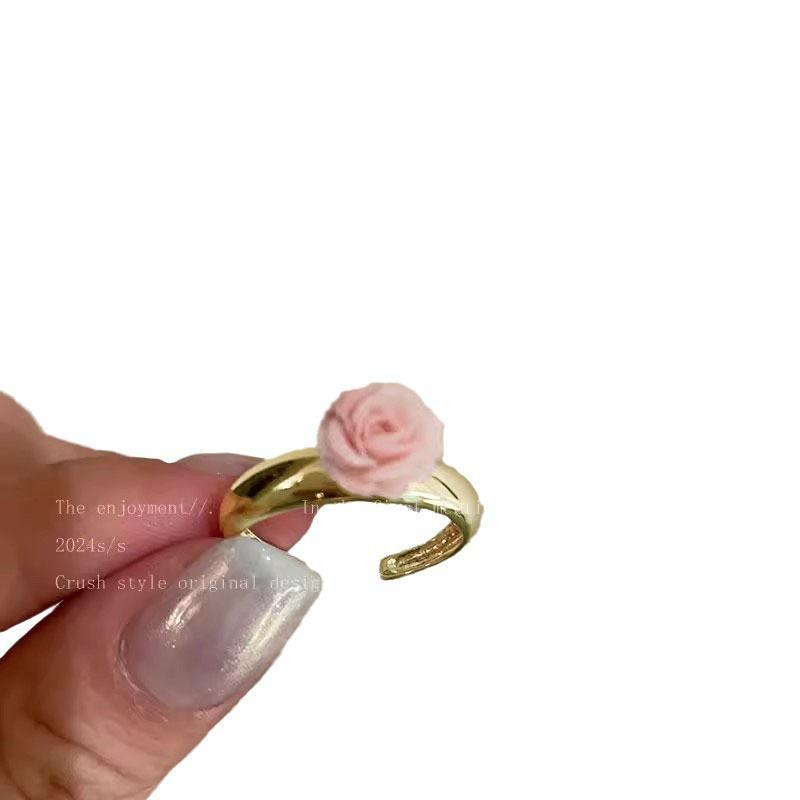 «Модное корейское кольцо на указательный палец 2025 года, милый дизайн, универсальное, для повседневного ношения»