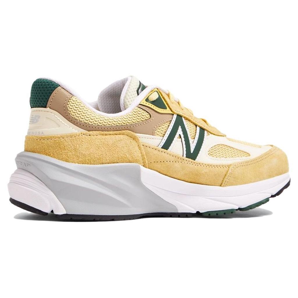 Кроссовки унисекс Teddy Santis x New Balance 990v6 Сделано в США Сера Желто-лесной зеленый U990TE6