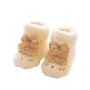 Plush Toddler Shoes Warm Newborn Floor Socks Cute Baby Socks Shoes  Winter