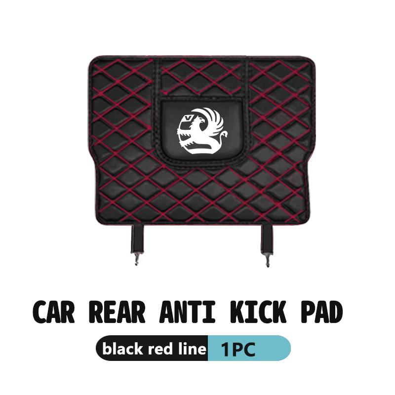 Car Seat Back Protection Anti-Kick Pad Rear Seat Storage Bag Auto Accessories For Vauxhall VXR8 Insignia Vivaro Zafira Combo