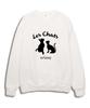 Свободная толстовка Wissi Les Chats (Wls001) белый