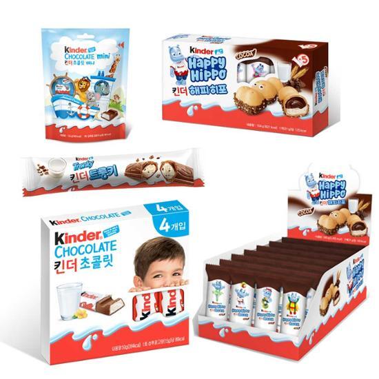 Выберите 1 из 7 подарков Kinder Chocolate от Maeil Dairy Products, корейские снеки