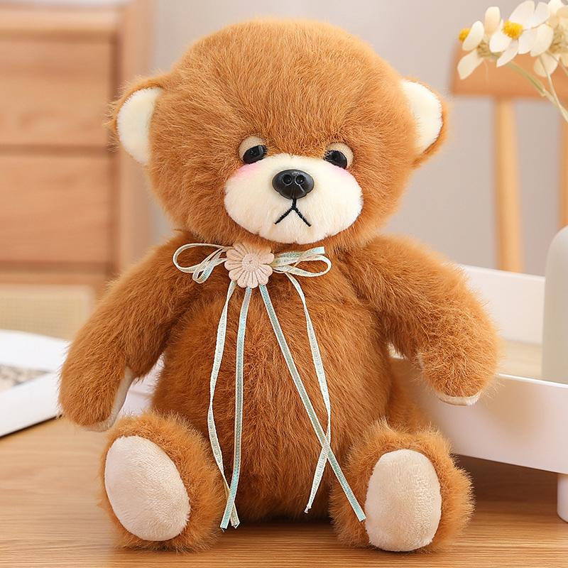 Плюшевые игрушки Lucky Bear&Rabbit, мягкая кукла-зверь, милая кукла-медведь, кролик, игрушки для детей, влюбленных, подарок на день рождения