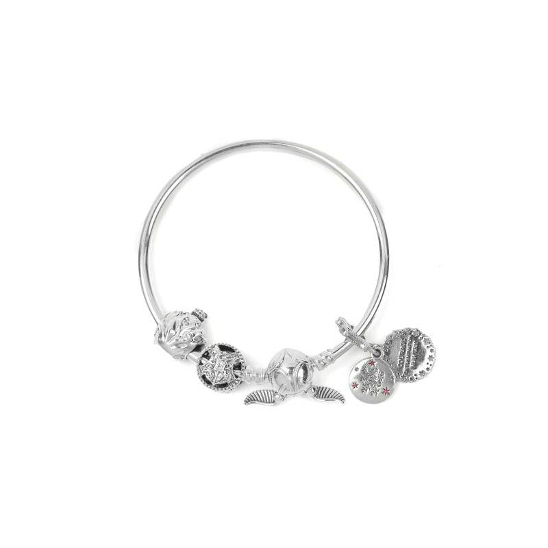 Pandora Hermione 925 silver bracelet, same style for men and women, couple style Silver 17