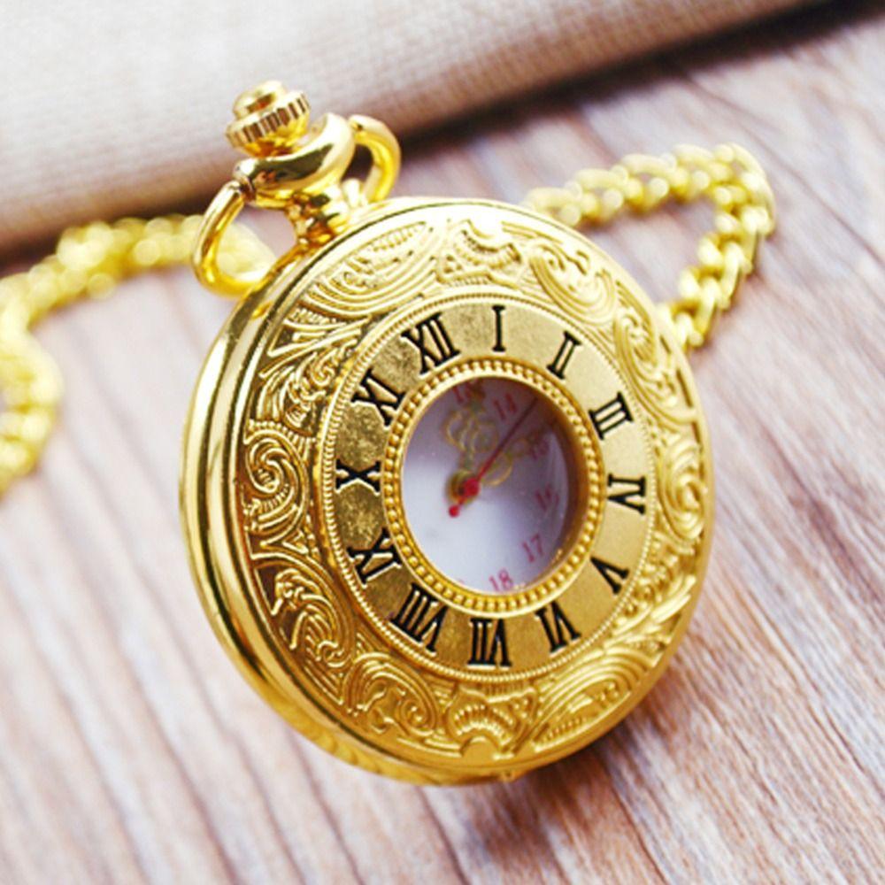 For Women Quartz Vintage Steampunk Pocket Pocket Watch Fob Watches