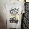 Репринт Pierce The Veil 90-е белая футболка с коротким рукавом редкий дизайн vtg Унисекс Футболка