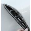 Carbon Fiber Front Fog lamp Air Inlet Cover Trim For Toyota Venza 2021-2024