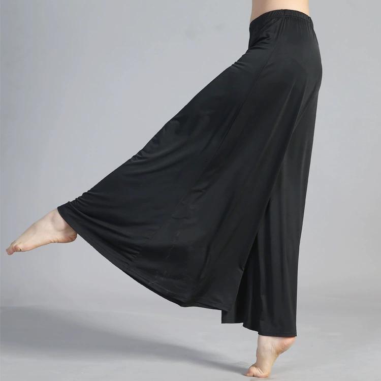 Классическая танцевальная одежда для выступлений, женская элегантная одежда, древнекитайский стиль, рифмованная одежда для танцев с широкими рукавами из волшебной ткани