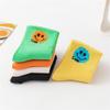 5 Pairs Children's Mid Tube Socks with Smiling Face