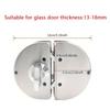 13-18mm Glass Display Cabinet Locks No Need Drilling Room Door Locks Office Glass Door Lock  Home