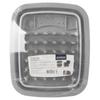 Foldable silicone dish drainer 37x31.5x14.5 cm