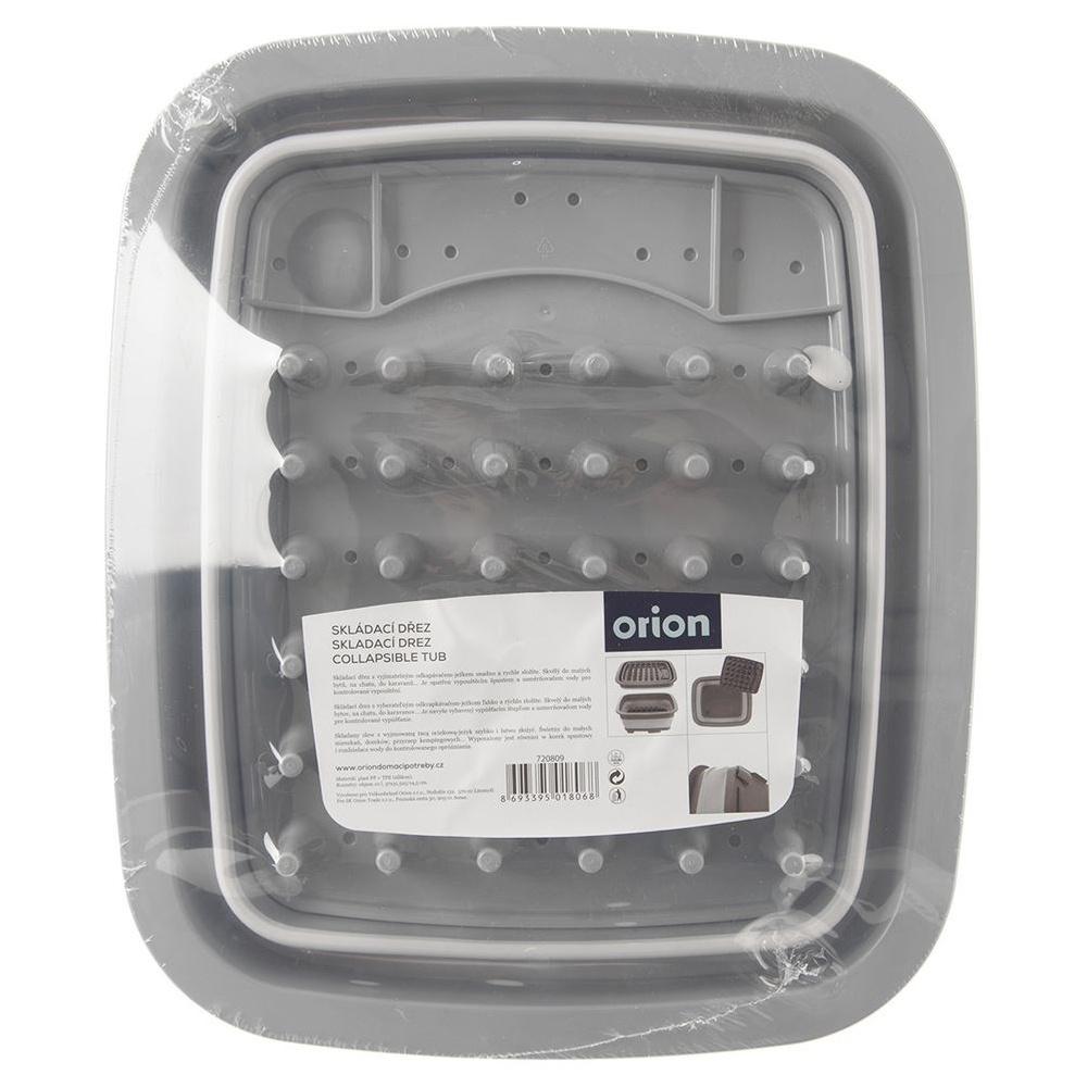Foldable silicone dish drainer 37x31.5x14.5 cm