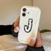 Трендовый чехол для телефона с буквой J для iPhone 17 Pro Max/16/15/14/13 Pro