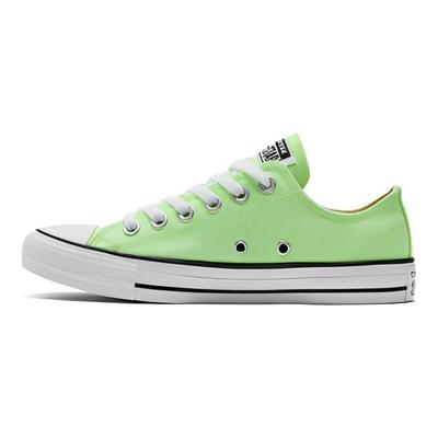 Chuck Taylor All Star повседневные универсальные нескользящие прочные низкие парусиновые туфли унисекс кроссовки зеленые белые A03797C