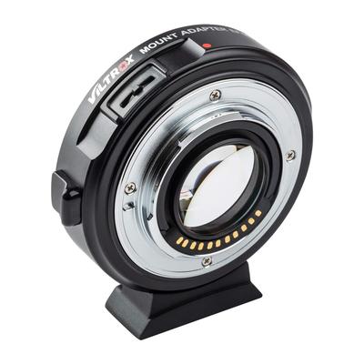 VILTROX Booster Booster EF Микрофокусный редуктор Усилительный адаптер с автофокусом GH6 GH5M2 BMPCC 4K GH4 GH5 G100 G95 G85 iii iii 10 iv EF-M2II 0,71x EF-M2II