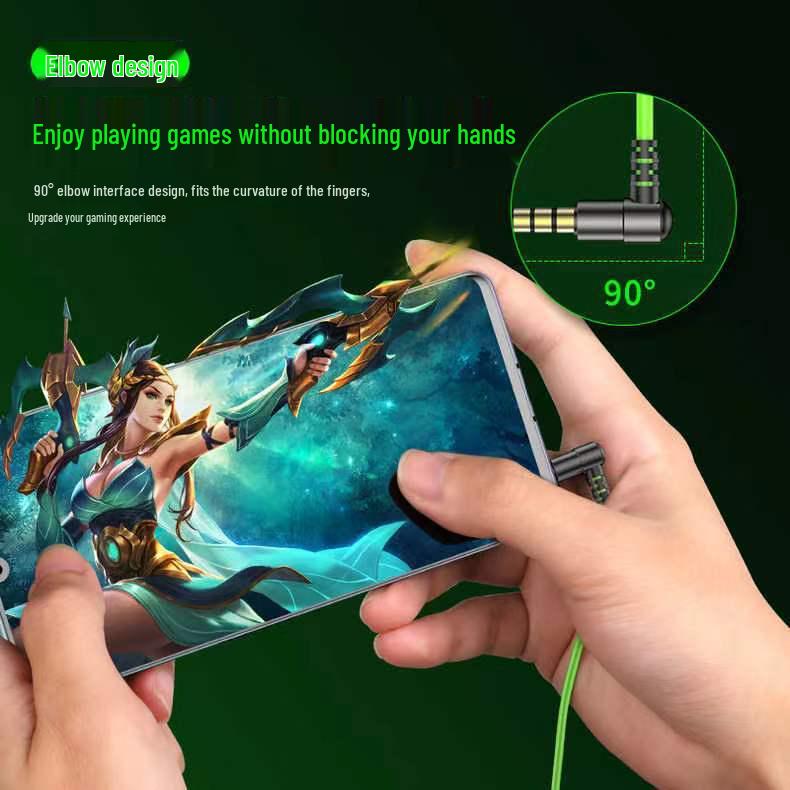 Металлические магнитные наушники-вкладыши Type-C с мощными басами и проводным управлением – Идеальны для киберспорта и игр