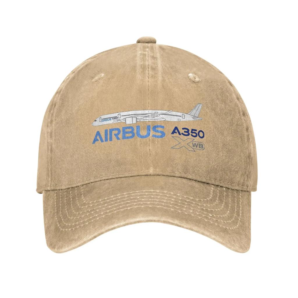 Кепка-тракер Airbus A350, линейный рисунок, солнце, ретро, для пары, женская, стираная, высококачественная, для активного отдыха, snapback