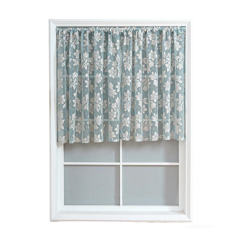 Кофейная Занавеска Маленькая Свежая Простой Стиль Современная Москитная Сетка Гостиная Спальня Гостевой Дом Готовая Светопропускающая Занавеска Москитная Сетка