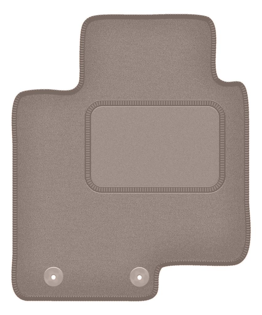 Beige driver's mat for: Hyundai Bayon crossover (2021-)